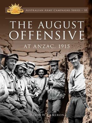 cover image of The August Offensive at ANZAC 1915